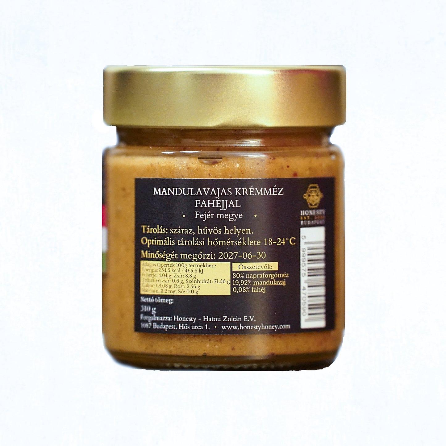 Creamed honey with Almond butter and Cinnamon