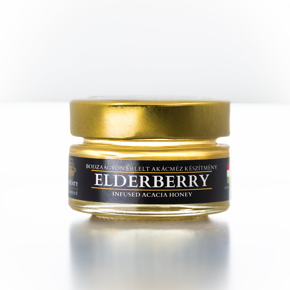 Elderberry infused acacia honey 95g