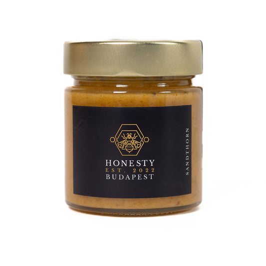 Creamed honey with sandthorn  310g